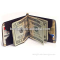 cheap wholesale ID credit card cool money clips leather money clip wallet